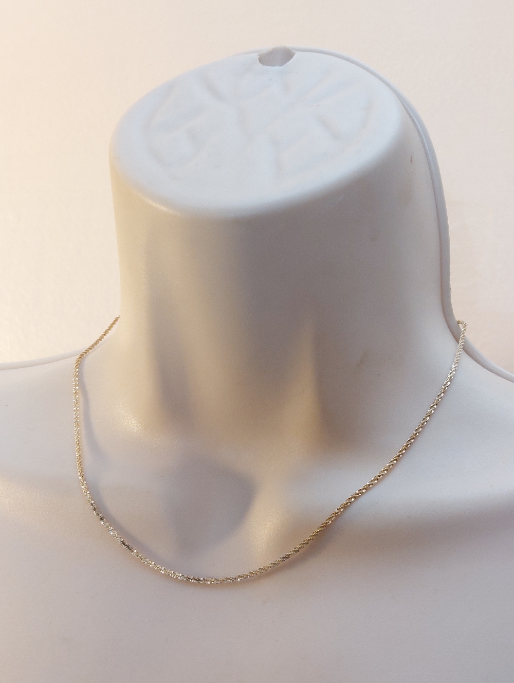 Gold Over Sterling Margarita Chain Vermeil Necklace - Picture 4 of 6